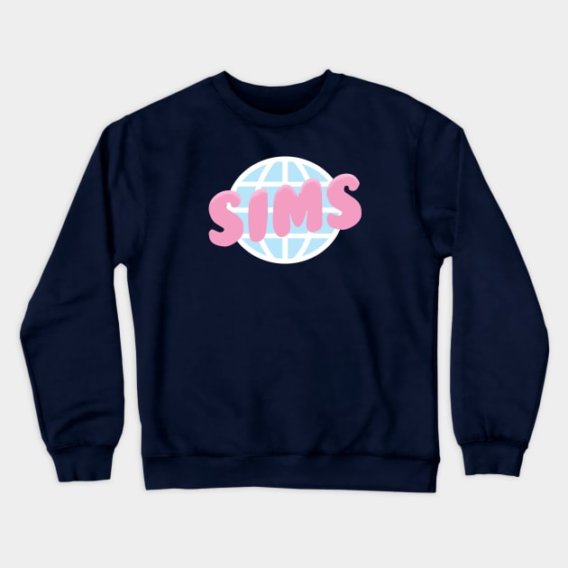 Planet Sims Crewneck Sweatshirt by gnomeapple